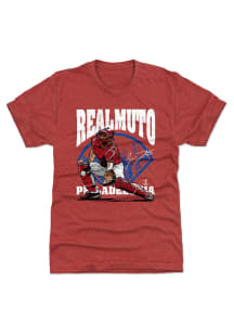 JT Realmuto Philadelphia Phillies Red PREMIUM Short Sleeve Fashion Player T Shirt