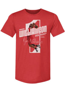 Zion Williamson New Orleans Pelicans Red Stretch Short Sleeve Fashion Player T Shirt