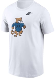 Penn State Nittany Lions White Nike Throwback Short Sleeve T Shirt