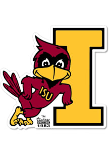Iowa State Cyclones SM Vintage Leaning Cy Magnet
