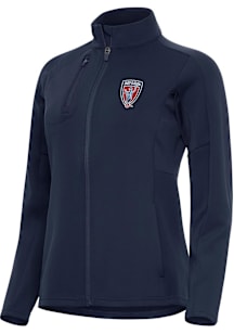 Antigua Indy Eleven Womens Navy Blue Generation Light Weight Jacket