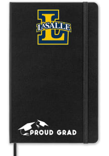 La Salle Explorers Proud Grad team logo Notebook and Folder - Black