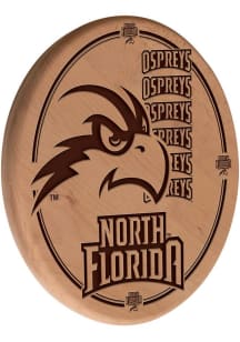 North Florida Ospreys Laser Engraved Sign - Brown