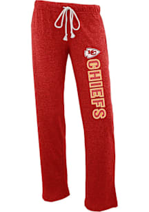 Concepts Sport Kansas City Chiefs Womens Red Quest Loungewear Sleep Pants