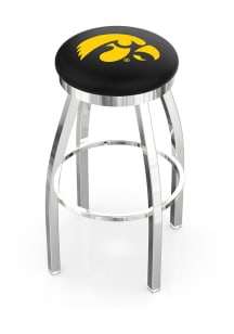 Iowa Hawkeyes Chrome Pub Stool