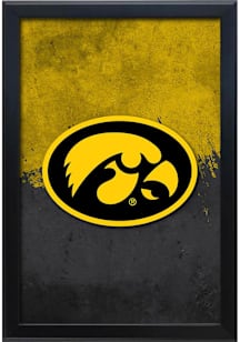 Iowa Hawkeyes Snap Frame LED Sign - Black