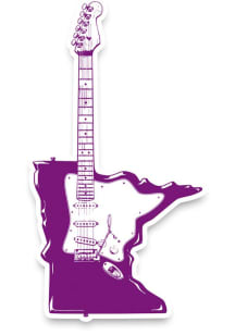 Minnesota Land of 10k Strings Guitar Stickers