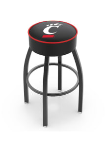 Black Cincinnati Bearcats Swivel Pub Stool