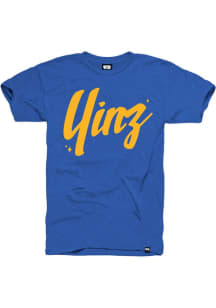 Pittsburgh Blue Yinz Short Sleeve Fashion T Shirt
