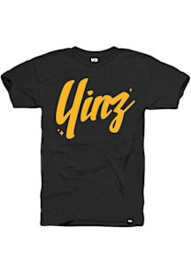 Pittsburgh Black Yinz Short Sleeve Fashion T Shirt