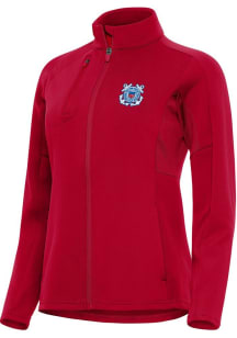 Antigua Coast Guard Womens Red Generation Light Weight Jacket