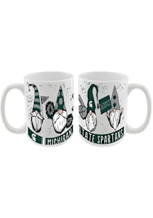 Michigan State Spartans 15oz  Gnome Ceramic Mug - Green
