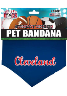 Cleveland Wordmark Pet Bandana