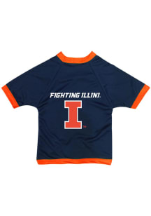 Orange Illinois Fighting Illini Team Logo Pet Jersey