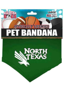 North Texas Mean Green Logo Pet Bandana