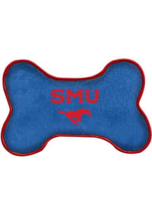 SMU Mustangs Bone Squeak Pet Toy