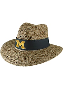LogoFit Michigan Wolverines Dark Grey Angler Mens Bucket Hat