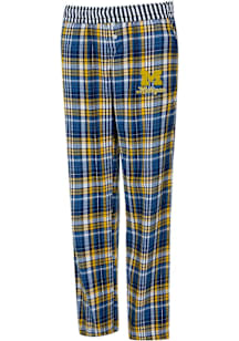 Womens Michigan Wolverines Blue Concepts Sport Laney Loungewear Sleep Pants