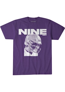 JJ McCarthy Minneapolis Purple Nine Short Sleeve Fashion Player T Shirt