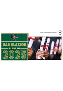 UAB Blazers Class of 2025 unique photo frame Picture Frame - Green