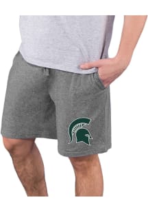 Mens Michigan State Spartans Charcoal Concepts Sport Quest Shorts