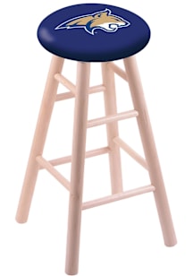 Montana State Bobcats Round Cushion Maple Pub Stool - Brown