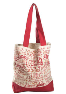 Louisiana Words Reusable Bag