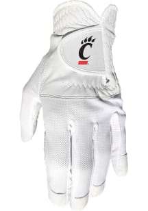 White Cincinnati Bearcats Cool Mesh Gloves