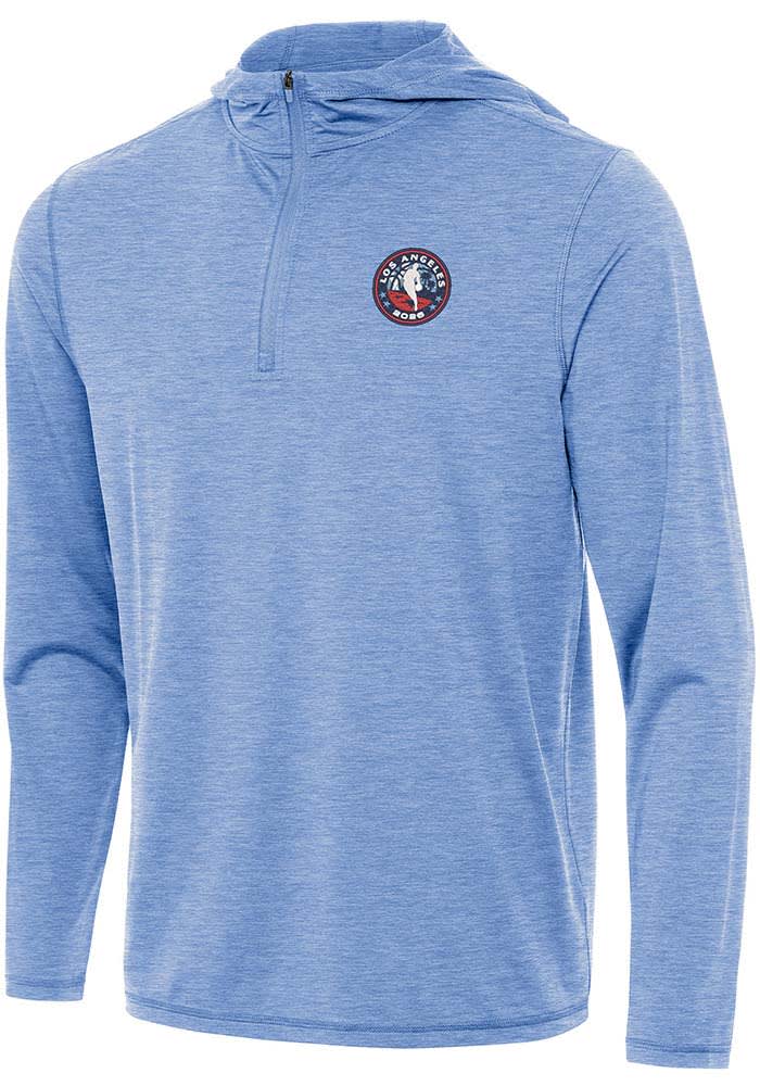 Antigua Mens LIGHT BLUE 2026 All Star Game Tidy Pullover - 50457408
