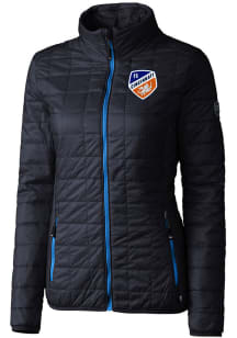 Cutter and Buck FC Cincinnati Womens Navy Blue Rainier PrimaLoft Heavy Weight Jacket