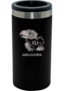 Kansas Jayhawks Grandpa 12oz Slim Stainless Steel Coolie