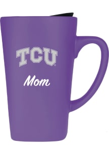 TCU Horned Frogs 16oz Soft Touch Mom Ceramic Mug - Purple