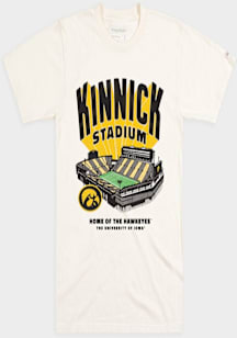Homefield Iowa Hawkeyes White Football Kinnick Stadium Short Sleeve Fashion T Shirt