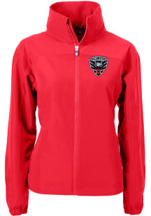 Cutter and Buck DC United Womens Red Charter Eco Light Weight Jacket