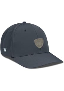 Levelwear Florida Panthers Mens Charcoal Rise Structured Copper Flex Hat
