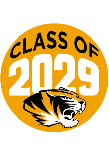 Missouri Tigers 3&quot; Class of 2029 Button - Black