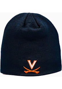 Zephyr Virginia Cavaliers Navy Blue Edge Mens Knit Hat