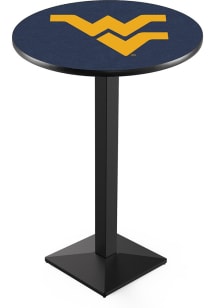 West Virginia Mountaineers Square Base Pub Table