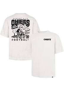 47 Kansas City Chiefs White KC Wolf Foundation Short Sleeve Fashion T Shirt