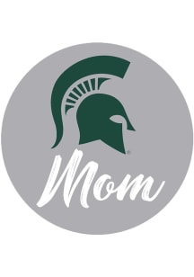 Green Michigan State Spartans 3&quot; Mom Button
