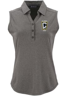 Cutter and Buck Columbus Crew Womens Black Forge Eco Polo Shirt