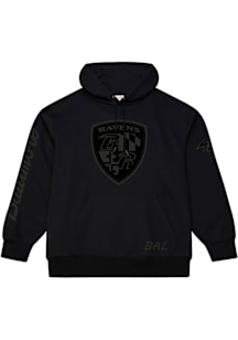 Mitchell and Ness Baltimore Ravens Mens Black Phantom Fashion Hood