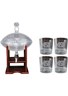 North Carolina Tar Heels Football Decanter Set