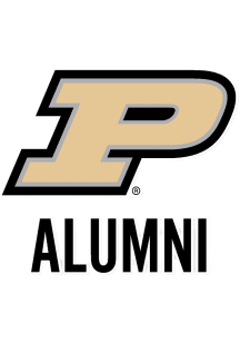 Black Purdue Boilermakers Alumni Decal