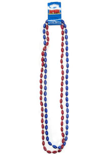 Local Gear 2pk Blue and Red Football Spirit Necklace