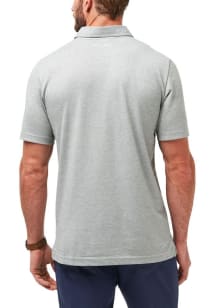 Travis Mathew Chicago Cubs Mens Grey Zinna Short Sleeve Fashion Polo