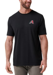 Travis Mathew Arizona Diamondbacks Black Friendly Rivalry Short Sleeve T Shirt