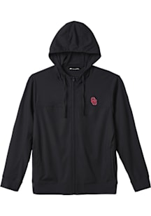 Travis Mathew Oklahoma Sooners Mens Black Wanderlust Light Weight Jacket