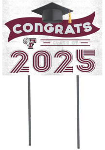 Fordham Rams KH Sports Fan 18x24 Yard Sign with Stakes Class of 2025 Yard Sign - White