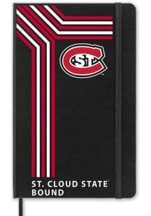 St Cloud State Huskies School Bound team logo Notebook and Folder - Black